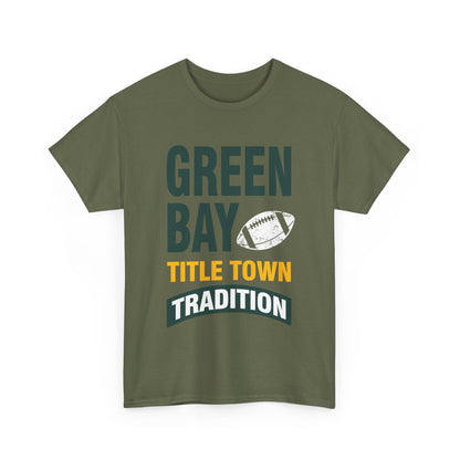 Green Bay Title Town Male Cotton Tee - Sports Fan Shirt, Team Apparel, [...]