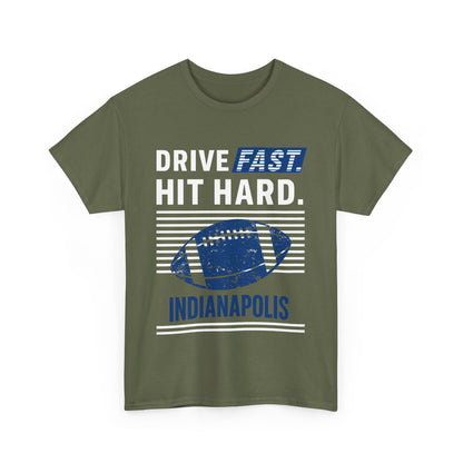 Sporty Male Cotton Tee - Drive Fast Hit Hard, Casual Wear, Gift for Him, [...]