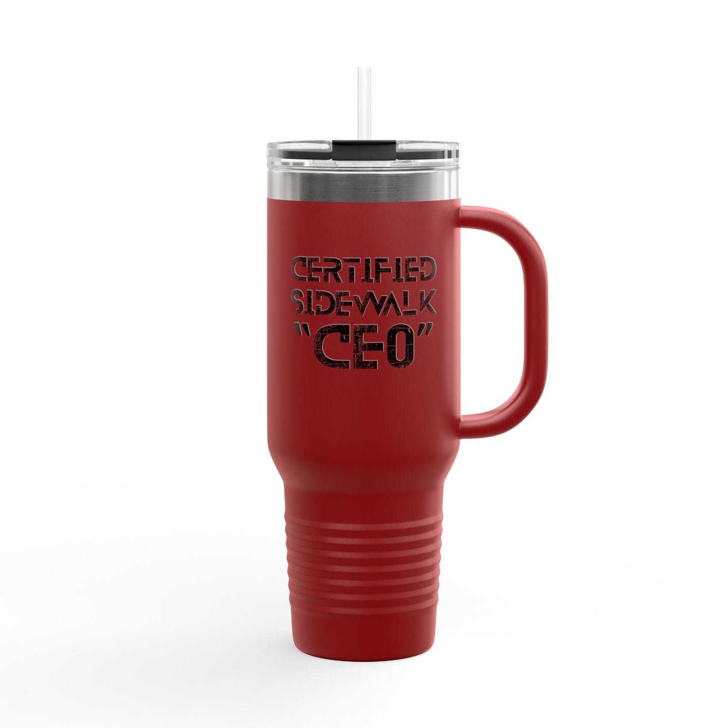 Certified Sidewalk CEO Insulated Travel Mug | Motivation for Entrepreneurs | 40oz Coffee Tumbler | Perfect Gift for Bosses, [...]
