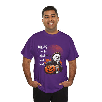 Halloween Graphic Tee, Unisex Cotton T-Shirt, Spooky Autumn Wear, Halloween Costume Top, Funny Horror Shirt