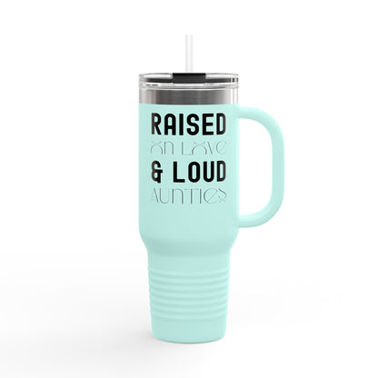 Insulated Travel Mug - 40oz | Perfect for Busy Aunties on the Go, Love & Family Inspired Design, Ideal Gift for Birthdays, Mother's [...]
