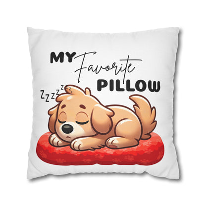 Cozy Dog Lover Pillowcase - Cute Pet Decor, Home Gift, Dog-themed Bedroom, Animal Lover Cushion Cover, Relaxing Decor