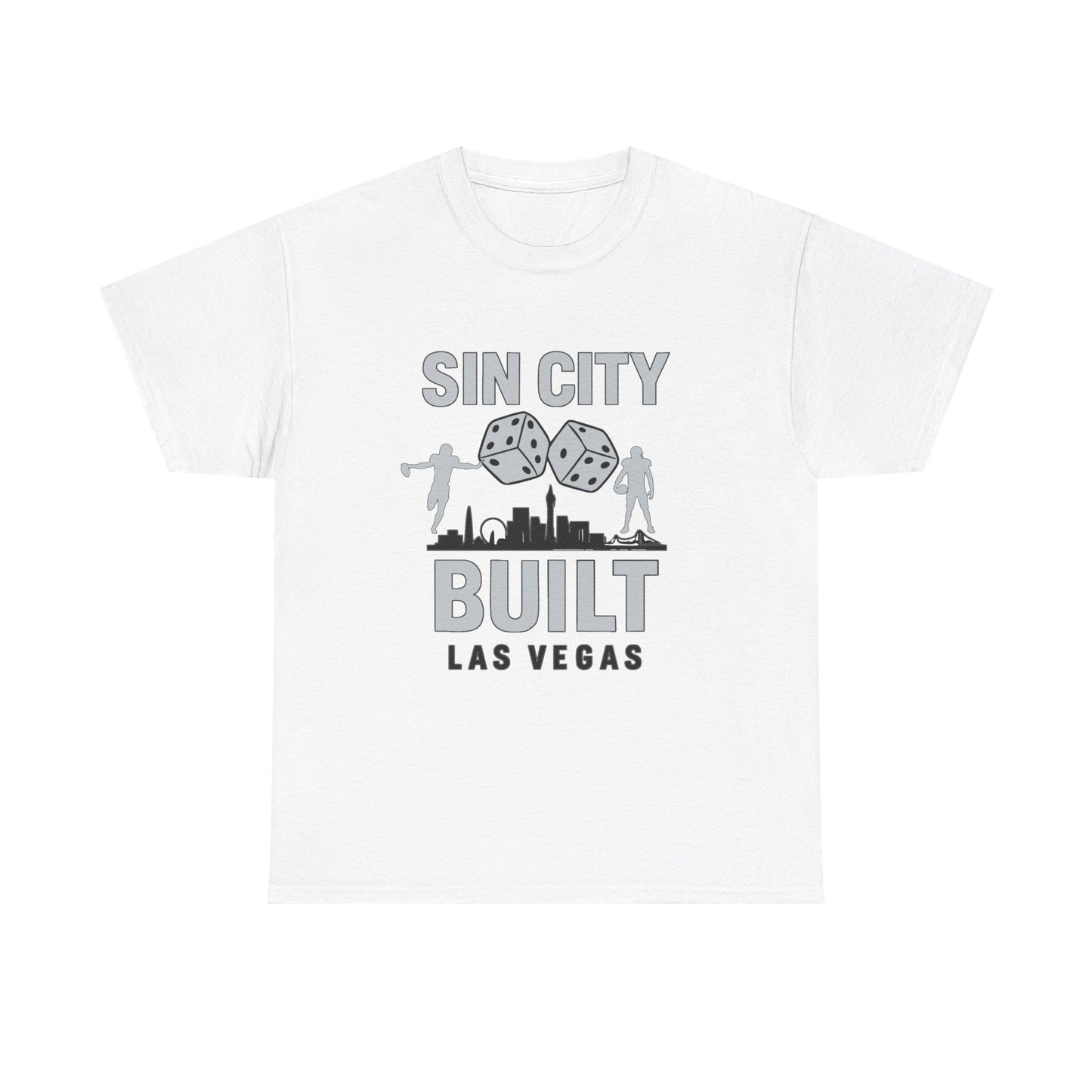 Las Vegas Built Tee, Male Cotton T-Shirt, Sin City Apparel, Casino Lover [...]