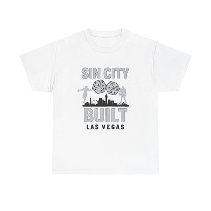 Las Vegas Built Tee, Male Cotton T-Shirt, Sin City Apparel, Casino Lover [...]