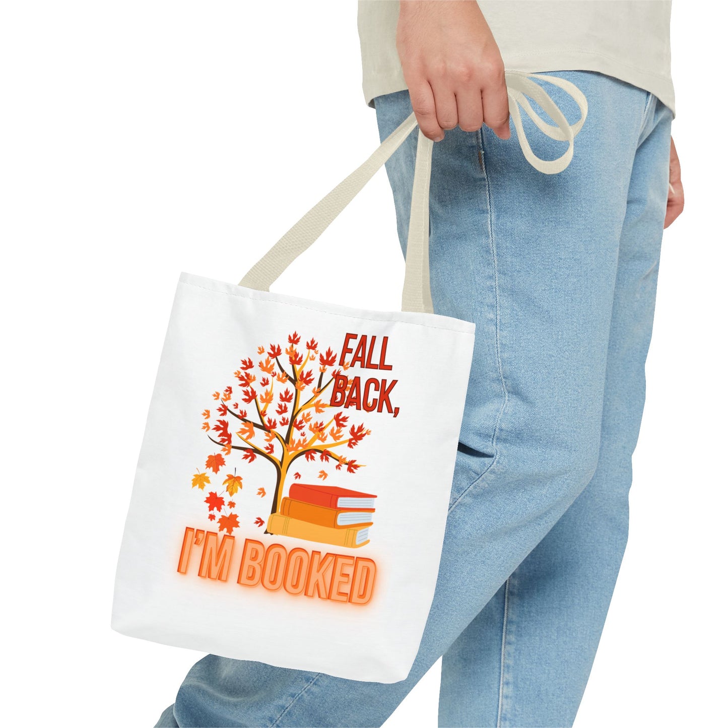 Autumn-Themed Tote Bag - Perfect for Book Lovers, Fall Decor, Back to School, Eco-Friendly Gift, Seasonal Bag