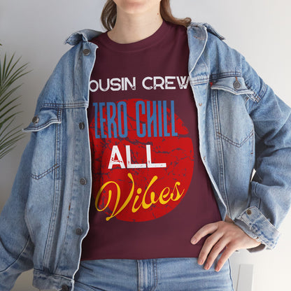 Cousin Crew Graphic Tee, Casual Unisex T-Shirt, Perfect for Family Gatherings, All-Occasion Gift, Trendy Lifestyle Wear