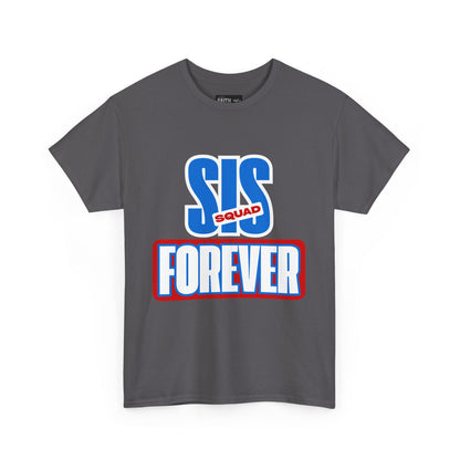 Unisex Heavy Cotton Tee - 'SUS Squad Forever' Graphic Tee, Casual Wear, Gift for Friends, Funny T-Shirt for Events, Streetwear Fashion