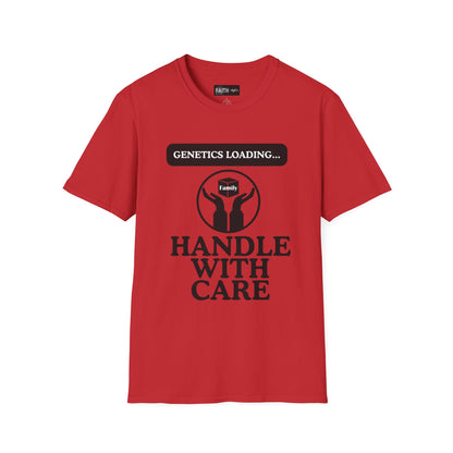 Genetics Loading T-Shirt, Funny Genetics Tee, Gift for Science Lovers, Unisex Humor Shirt, Casual Wear for Every Occasion
