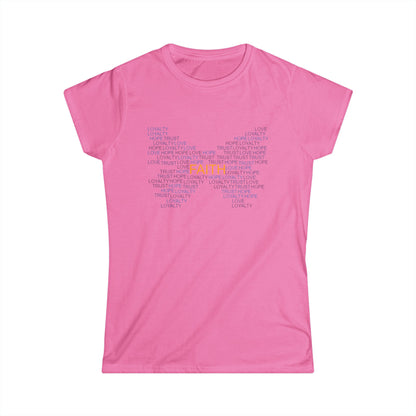 Faith-Inspired Women’s Tee | Comfortable Faith Shirt, Inspirational T-Shirt, Gift for Friends, Casual Wear, Uplifting Apparel