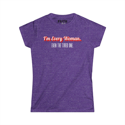 Empowering Women's Softstyle Tee, Celebrate Mother's Day, Self-Love Gift, Casual Wear, Feminist Fashion, Everyday Comfort