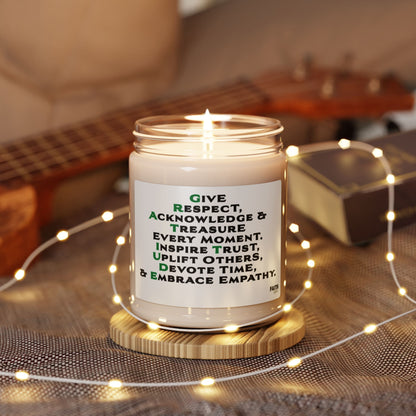 FaithStyles "GRATITUDE" Scented Soy Candle, 9oz