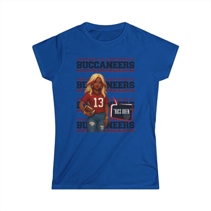 Stylish Buccaneers Women's Tee, Football Fan Shirt, Game Day Outfit, Sports Apparel, Casual Wear, Unique Gift