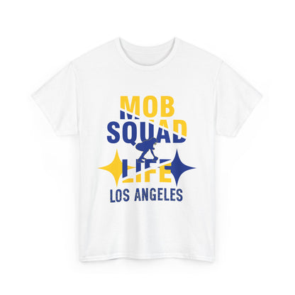 Los Angeles Mob Squad Life Male Tee, Urban Streetwear Shirt, Graphic T-Shirt