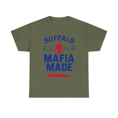 Buffalo Mafia Made Male Heavy Cotton Tee - Retro Graphic Tee, Casual [...]