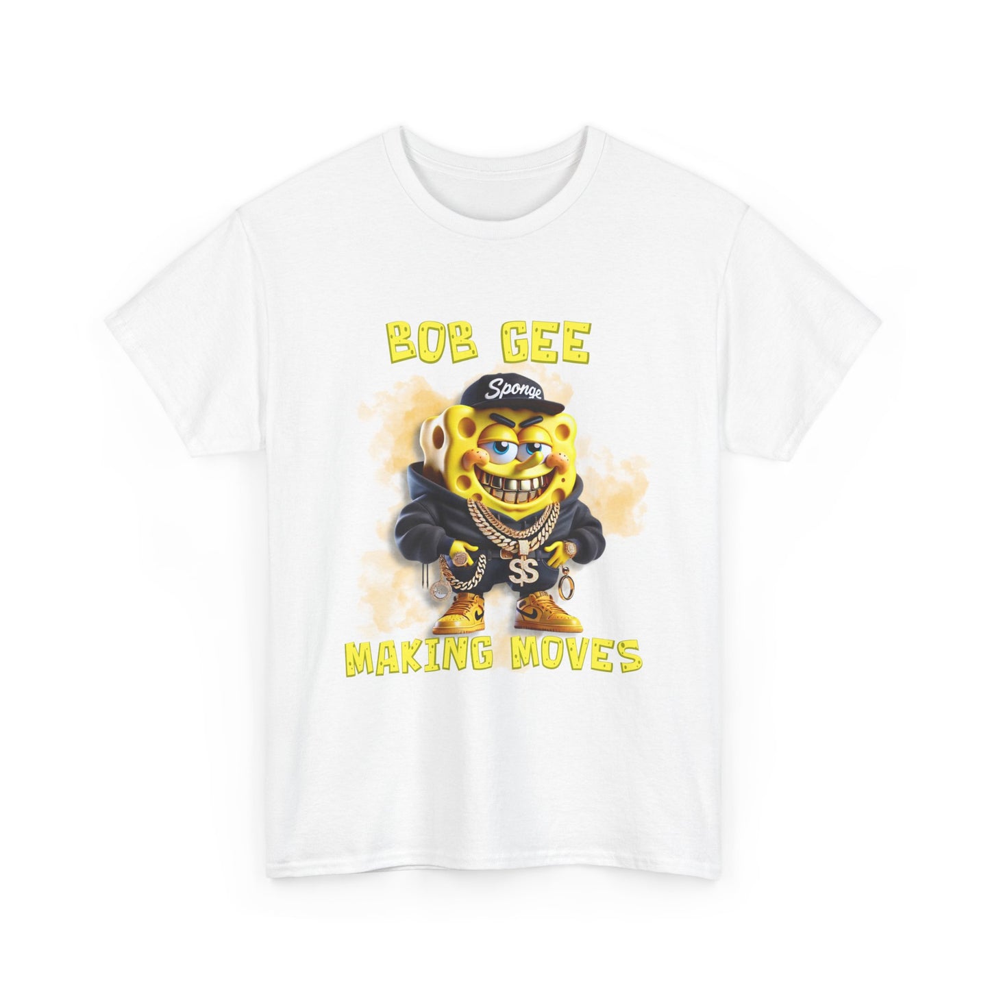 Bob Gee Making Moves Unisex Heavy Cotton Tee - Fun Graphic Tee for Streetwear Enthusiasts