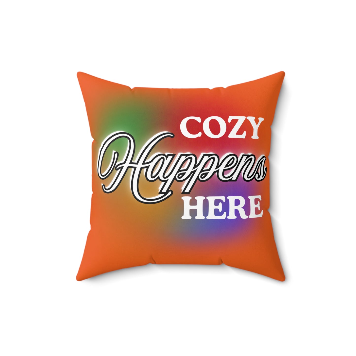 Autumn Cozy Decorative Pillow, Home Decor Accent, Gift for Friends, Living Room Cushion, Cozy Moments, Modern Home Style