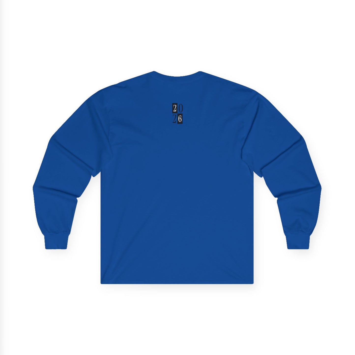 Reset Mode Long Sleeve Tee — Minimal Eye Graphic Spiritual Streetwear