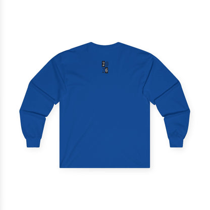 Reset Mode Long Sleeve Tee — Minimal Eye Graphic Spiritual Streetwear