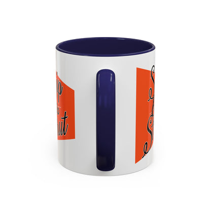 Accent Coffee Mug (11, 15oz) - Sip & Strut Design, Perfect Gift for Coffee Lovers, Home Office Decor, Unique Holiday Present, Ceramic [...]