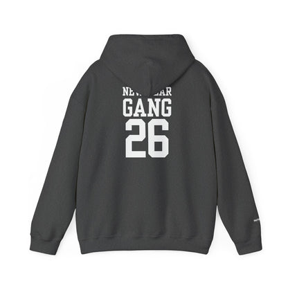 New Year Gang 26 Hoodie — Varsity Style Graphic Pullover