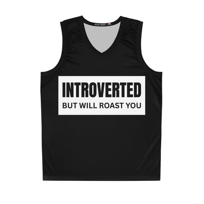 Introverted Basketball Jersey - Perfect Gift for Gamers, Sports Lovers, Birthdays, Playful Atmosphere, Unique Style
