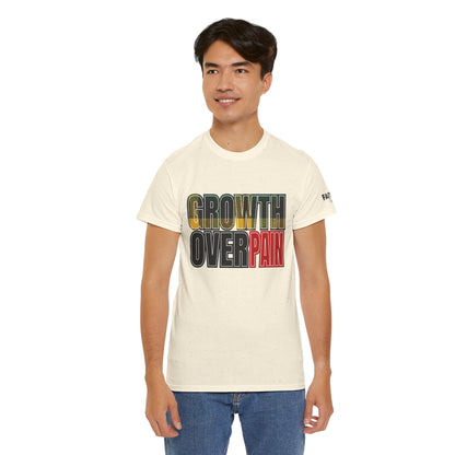 FaithStyles Growth Over Pain T‑Shirt — Motivational Graphic Tee