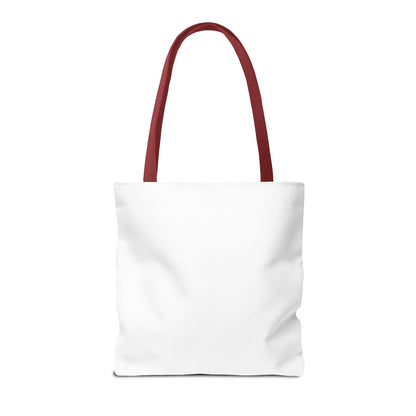 FaithStyles Tote Bag — "Thou Shalt Not Try Me" Mood 24:7 Black & White Statement Tote