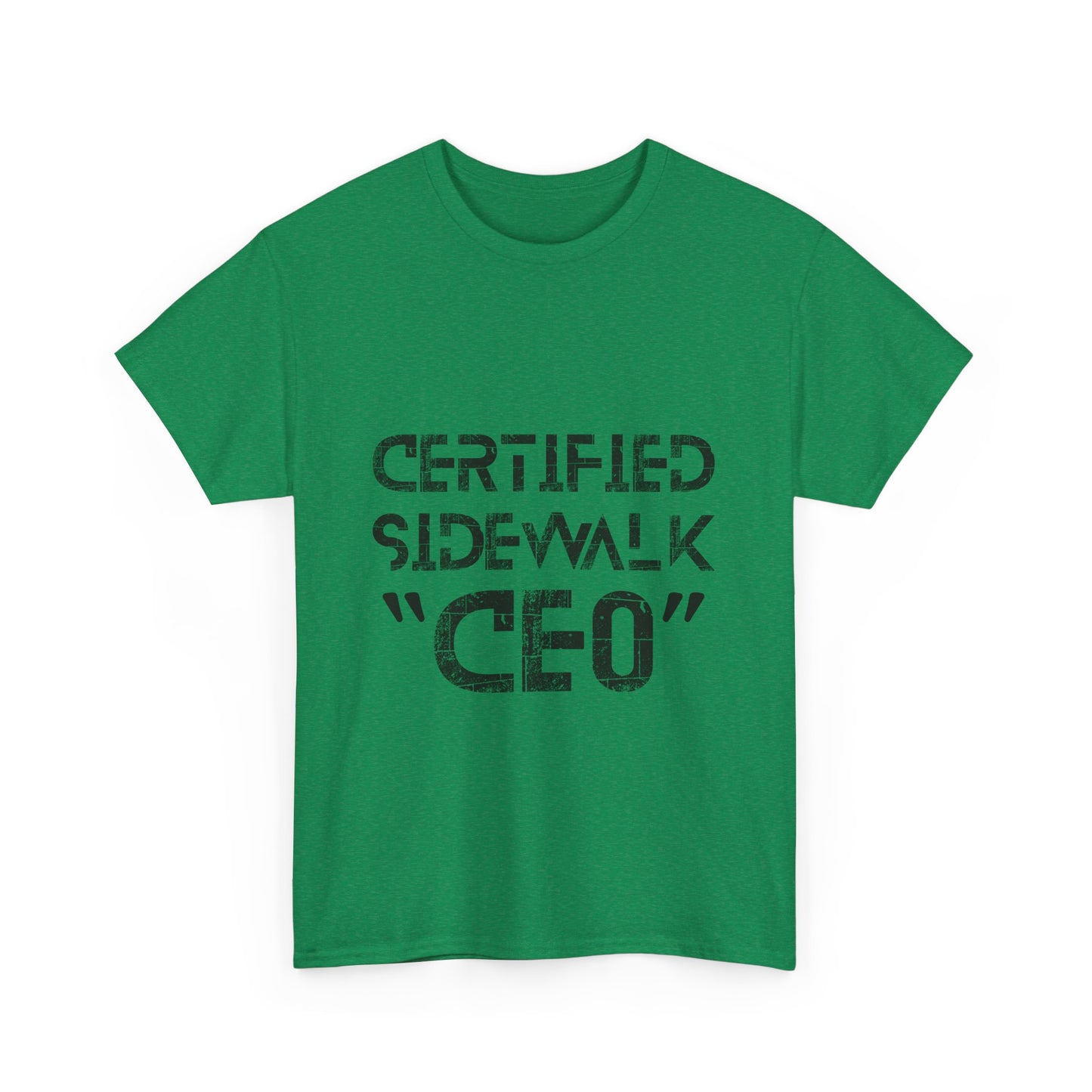 Certified Sidewalk CEO Tee - Fun Unisex T-Shirt, Birthday Gift, Casual Wear, Urban Style, Streetwear Fashion