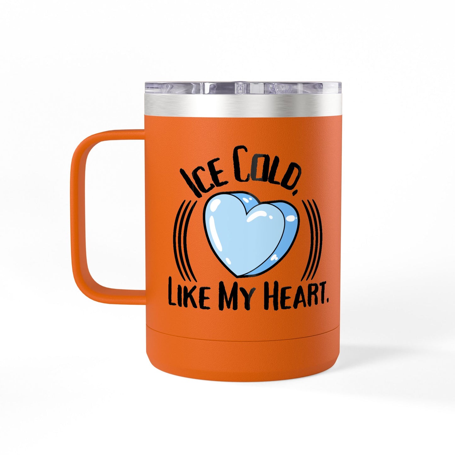 Ice Cold Mug: Heartfelt Coffee Tumbler, Perfect Gift for Friends, Fun Drinkware for Birthdays, Cheerful Kitchen Decor, Unique Cup for [...]
