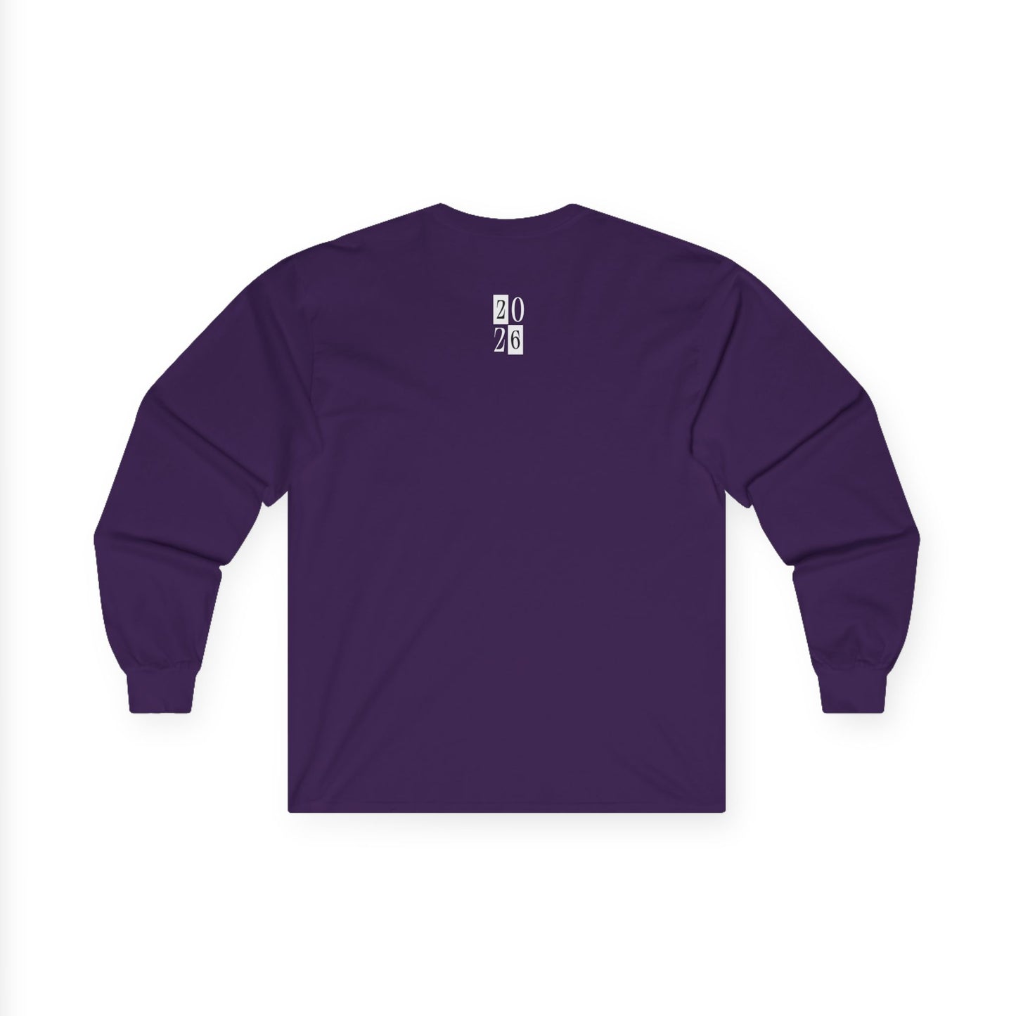 Reset Mode Long Sleeve Tee — Minimal Eye Graphic Spiritual Streetwear
