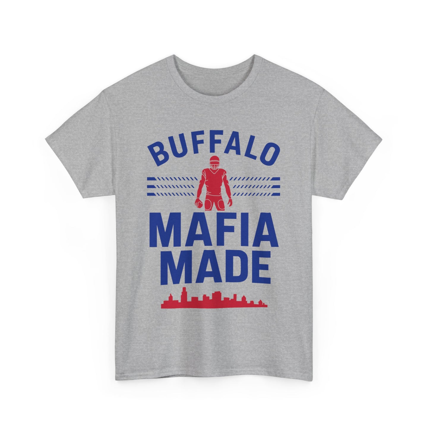 Buffalo Mafia Made Male Heavy Cotton Tee - Retro Graphic Tee, Casual [...]