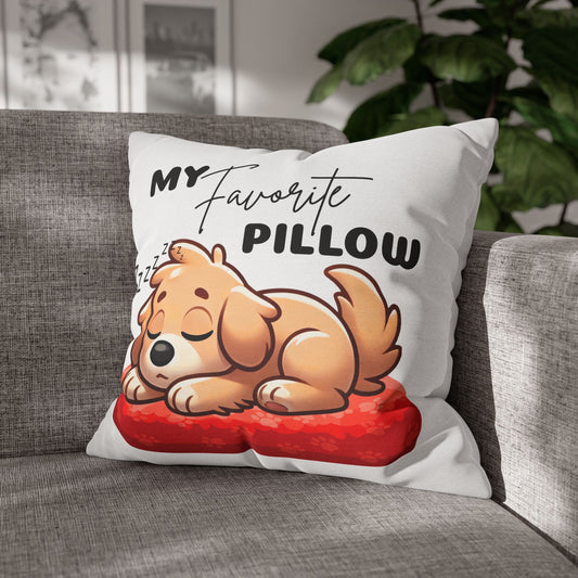 Cozy Dog Lover Pillowcase - Cute Pet Decor, Home Gift, Dog-themed Bedroom, Animal Lover Cushion Cover, Relaxing Decor
