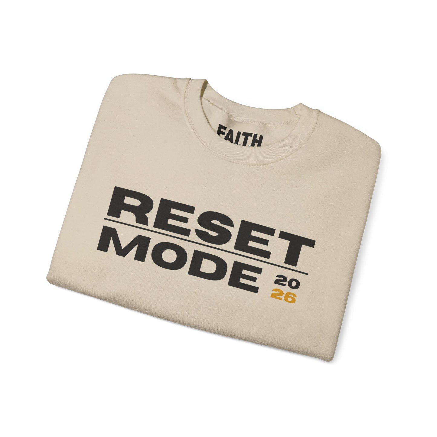Reset Mode 2026 Crewneck Sweatshirt