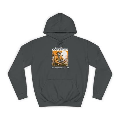 Unisex College Hoodie, Killer Cowboys