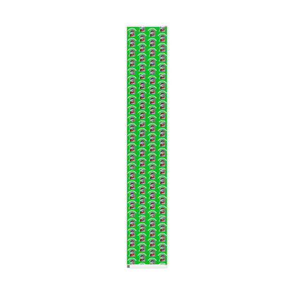 Christmas Snowman Wrapping Paper Roll – Festive Green Holiday Gift Wrap