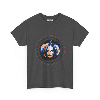 Halloween Pumpkin Tee, Unisex Halloween Shirt, Spooky Fall Apparel, Autumn Outfit, Trick or Treat Gift