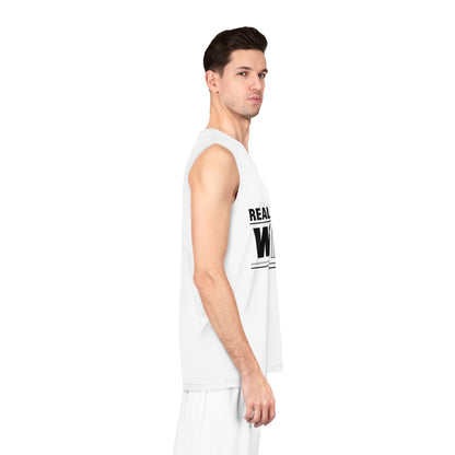 Real Winner Basketball Jersey | Unisex Sports Tank Top, Game Day Wear, Gifts for Players, Summer Athletic Apparel