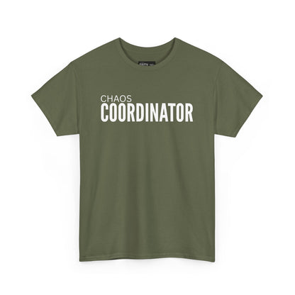 Chaos Coordinator Unisex Cotton Tee, Funny T-Shirt for Moms, Gift for Event Planners, Casual Wear, Birthday Present