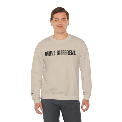 MOVE DIFFERENT. Unisex Crewneck Sweatshirt | Faith Styles®