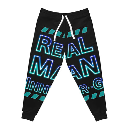 Neon Graphic Athletic Joggers, Gym Wear, Casual Pants, Comfortable Lounge Pants, Street Style Joggers, Cool Athleisure
