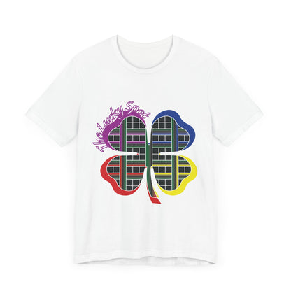 "THE LUCKY SPOT" Unisex Jersey Short Sleeve Tee