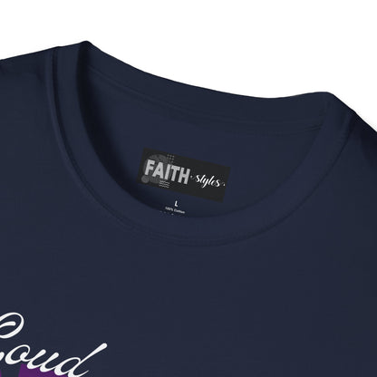 Proud Family Unisex T-Shirt, Lightweight Tee, Family Reunion Gift, Holiday Apparel, Personalized T-Shirt, Soft Cotton Top