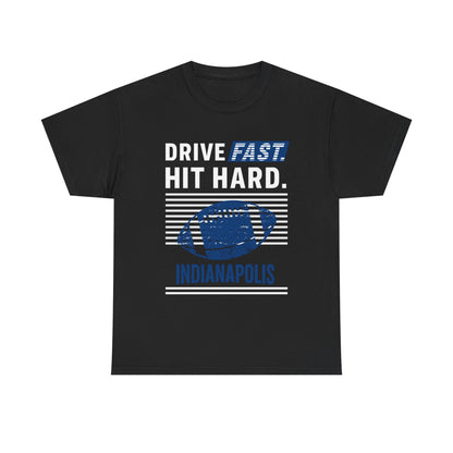 Sporty Male Cotton Tee - Drive Fast Hit Hard, Casual Wear, Gift for Him, [...]