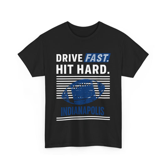 Sporty Male Cotton Tee - Drive Fast Hit Hard, Casual Wear, Gift for Him, [...]
