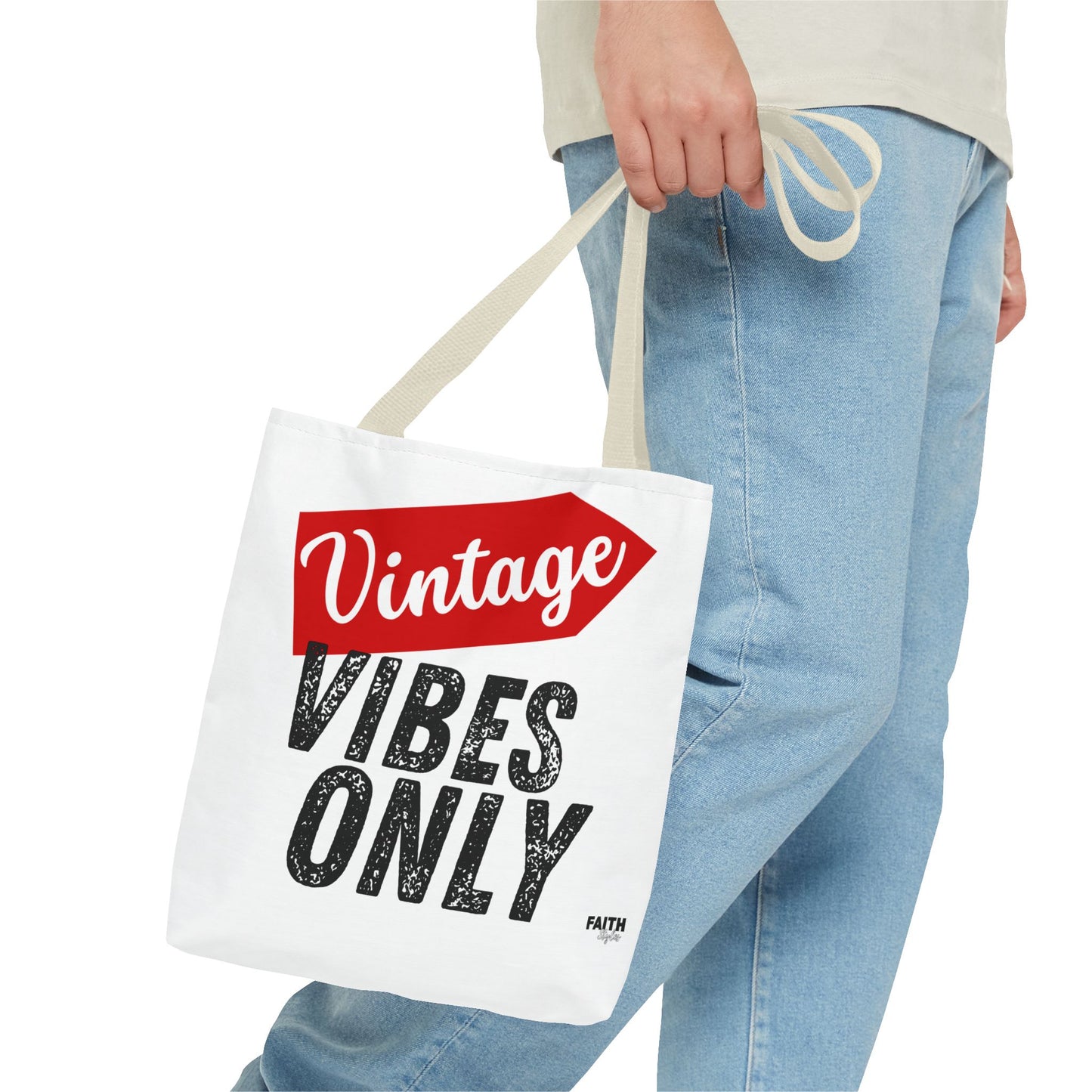 FaithStyles Vintage Vibes Only Tote Bag