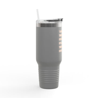 Insulated 40oz Travel Mug with Sunrise Design | Perfect for On-the-Go, Camping, Travel, or Everyday Use | Ideal Gift for Coffee Lovers