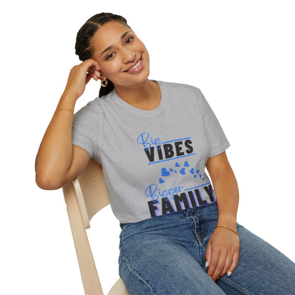 Stylish Family Vibes T-Shirt | Fun Gift for Family Gatherings, Parties, Holidays, Love Shirt, Unisex Tee