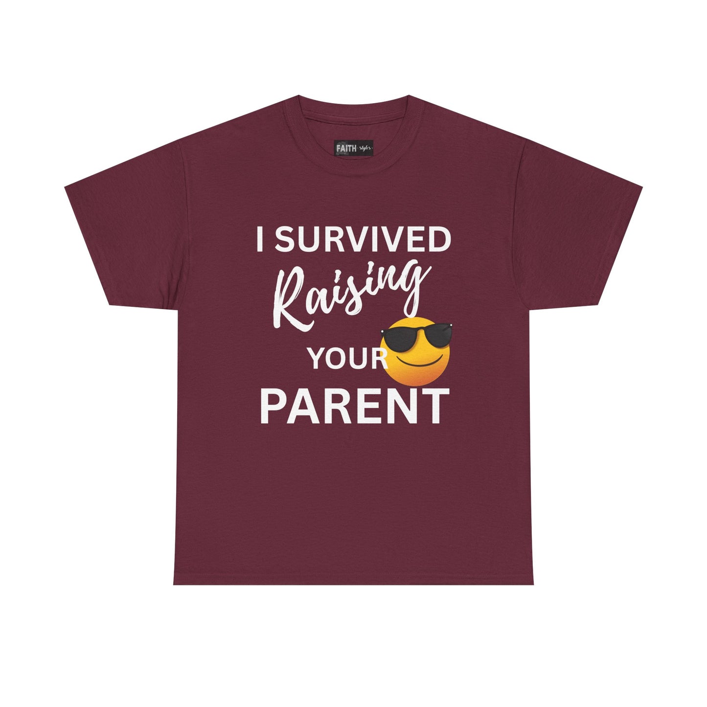 Funny Parent Survival Unisex T-Shirt | Gift for New Parents | Parenting Humor Tee | Casual Wear | Holiday Gift Idea