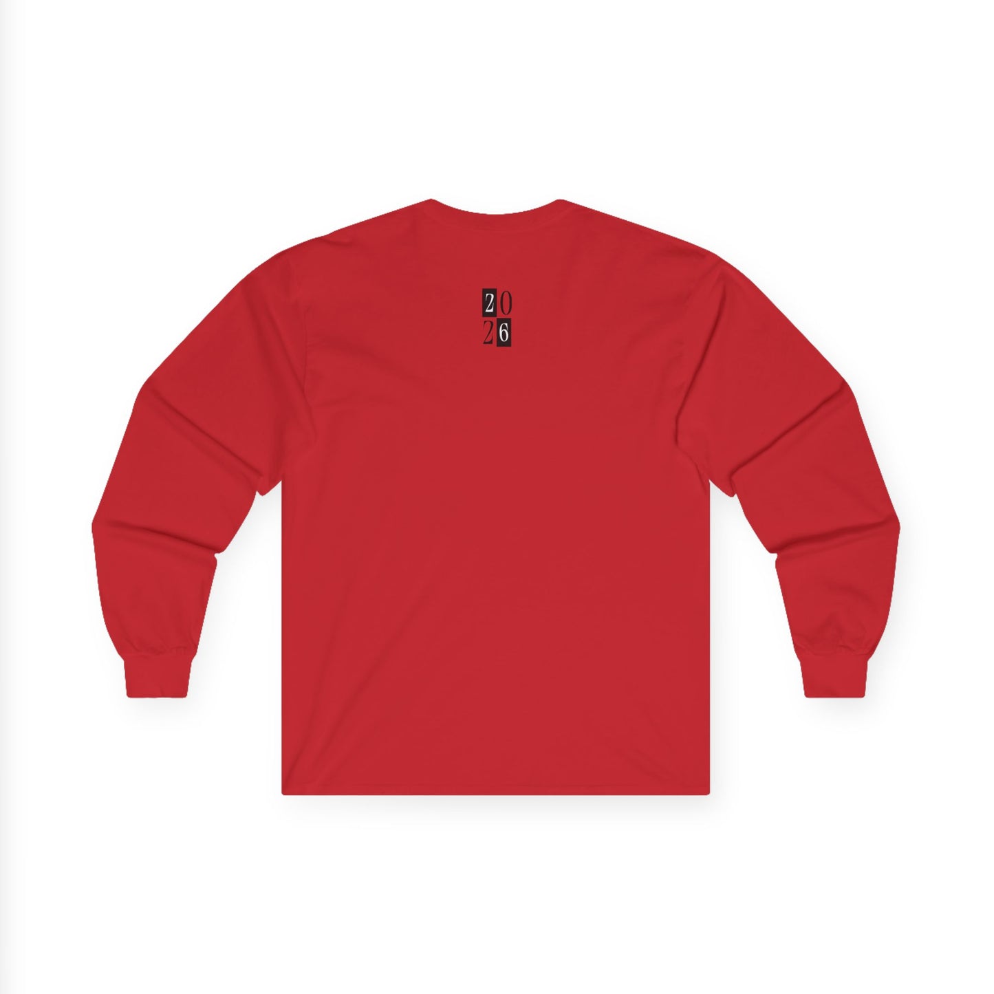 Reset Mode Long Sleeve Tee — Minimal Eye Graphic Spiritual Streetwear
