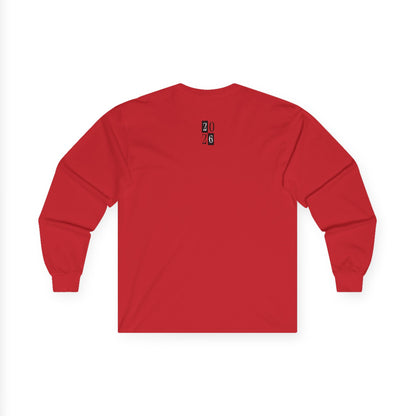 Reset Mode Long Sleeve Tee — Minimal Eye Graphic Spiritual Streetwear